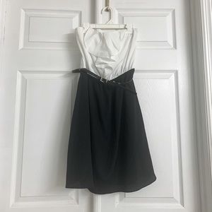 New Express Strapless Dress
